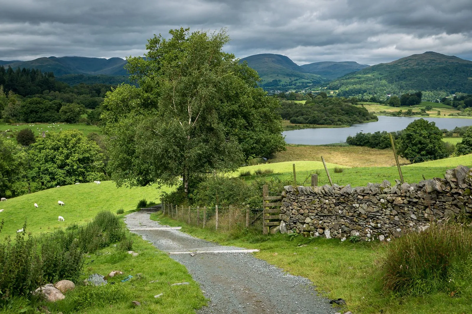 Маршрут английских долин: Wray to Blelham Tarn Circular Walk, Wray Castle: хайкинг в регионе Европа