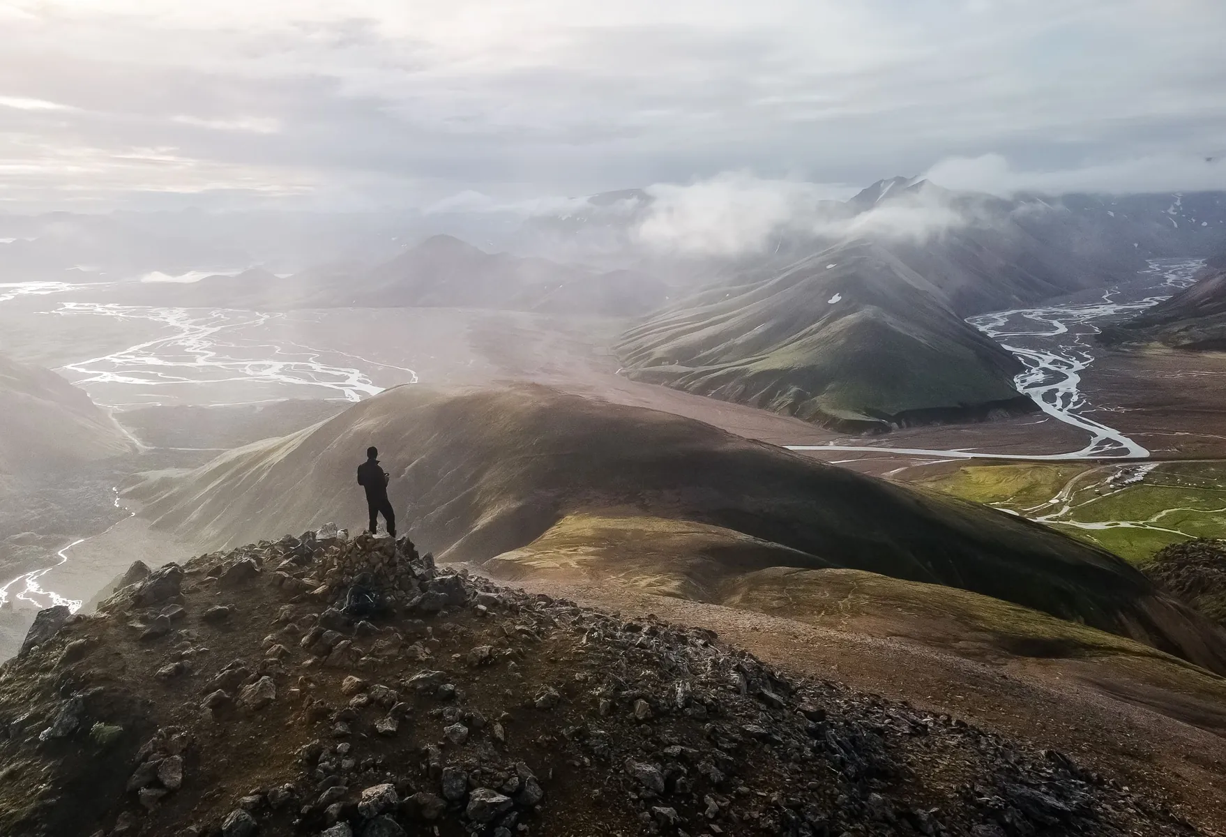 Suðurnámur: лавовый маршрут Landmannalaugar