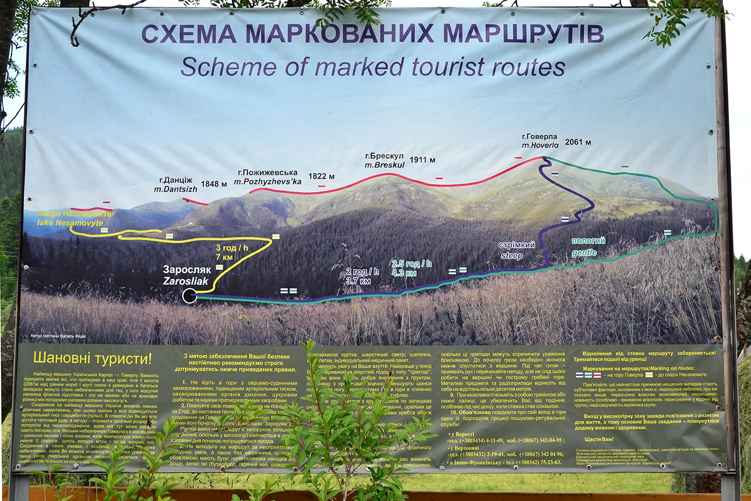 Карпатская тропа к вершинам: Zaroliak - Hoverla Green: хайкинг в регионе СНГ