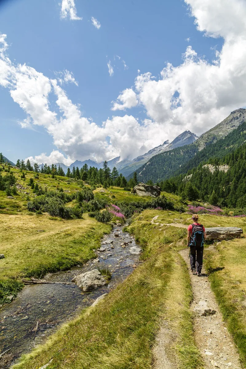 Альпийский маршрут к озёрам: Fafleralp Anenhütte: хайкинг в регионе Швейцария