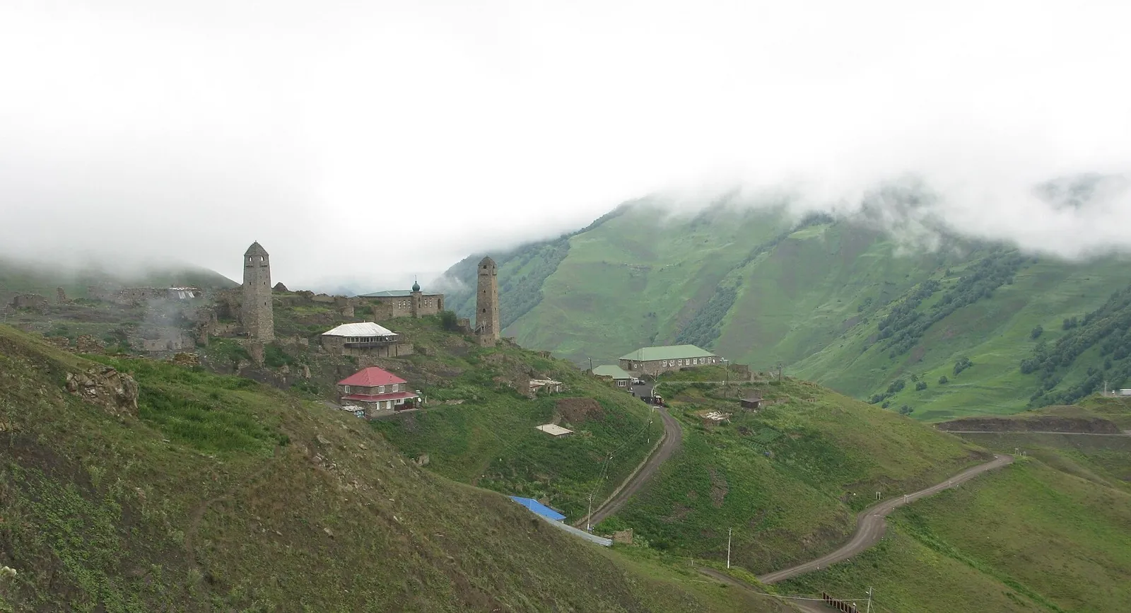 Caucasian trail - Chechnya, unmarked trail