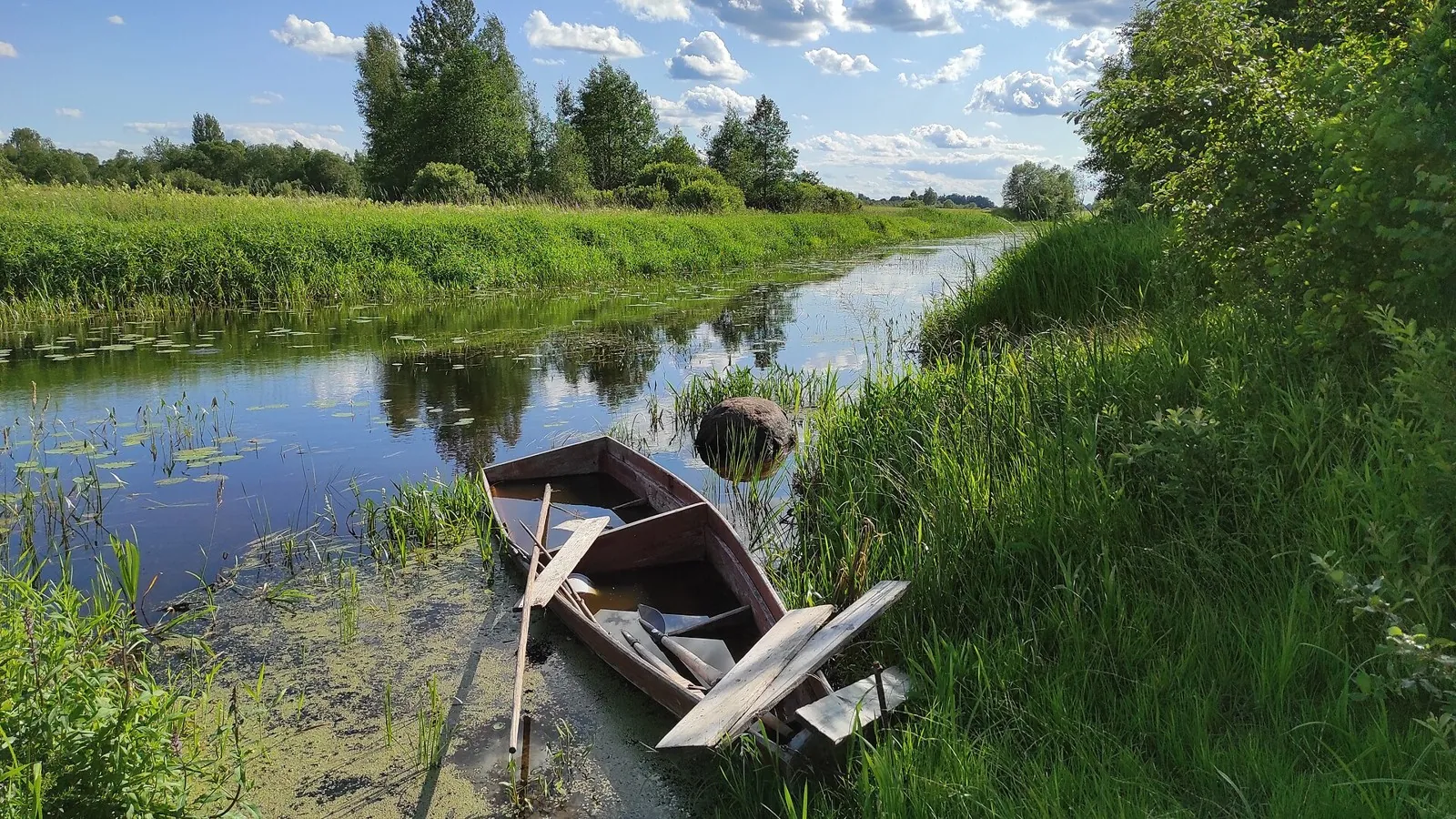 Vitebsk Lake District: Route to the Trailhead: bicycle in Беларусь