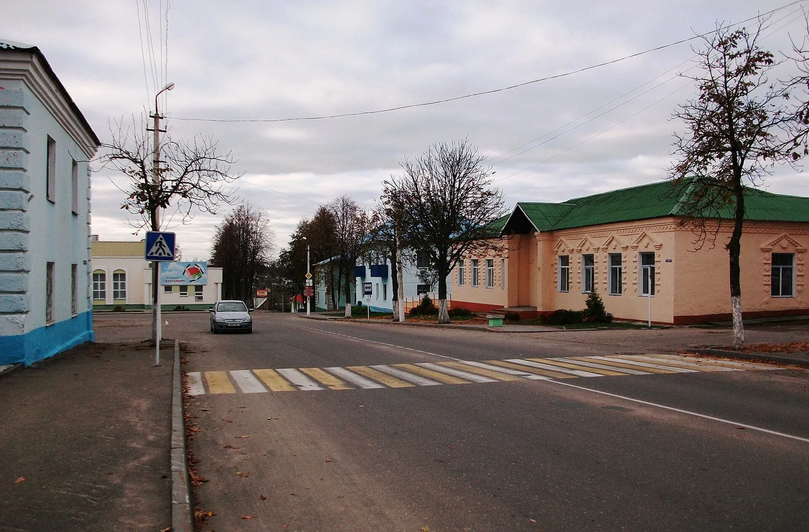 Spring Route to Dokshitsy: Town Approach: bicycle in Беларусь