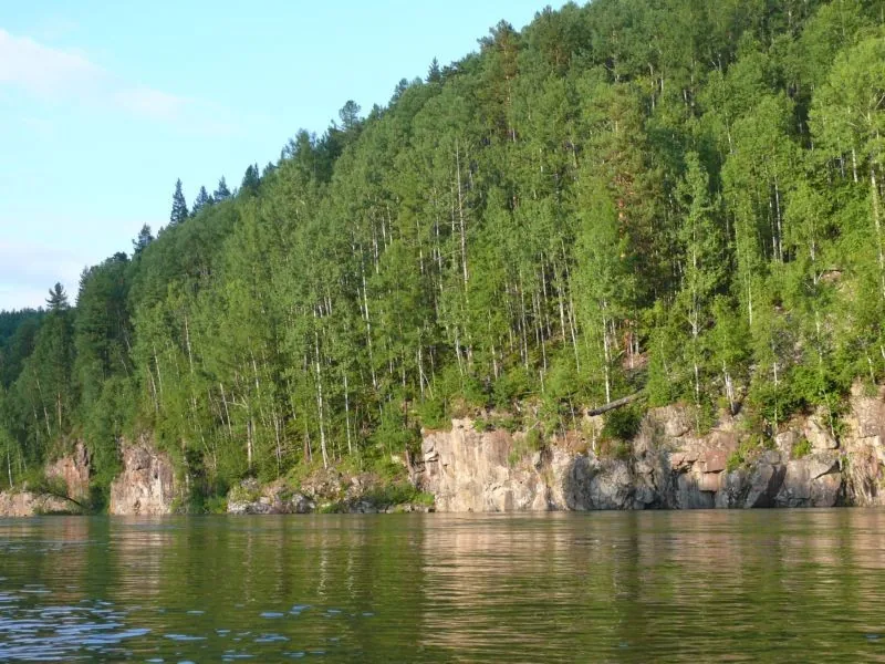 Splava through Uriku: Along the Main Ridge: boat in Иркутская область