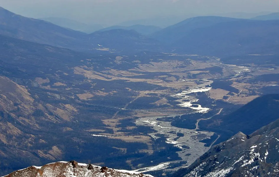 Podkamennaya to the Irkut River