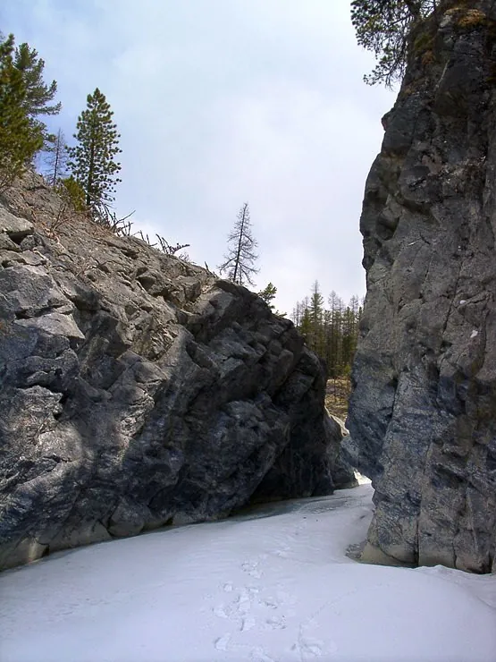 Bypasses around Two Canyons in the Middle Ara-Oshey