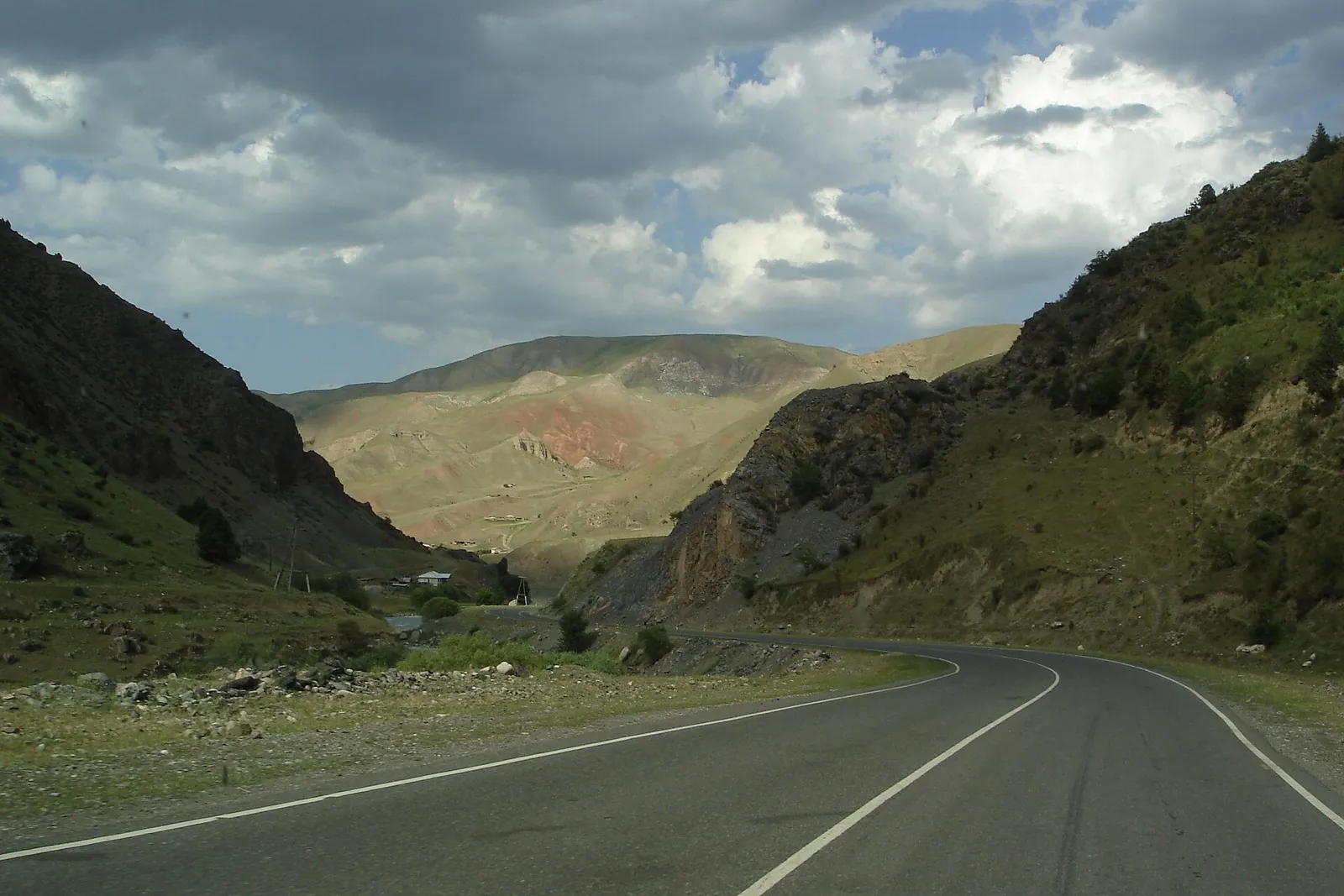 Buyga valley: route photo