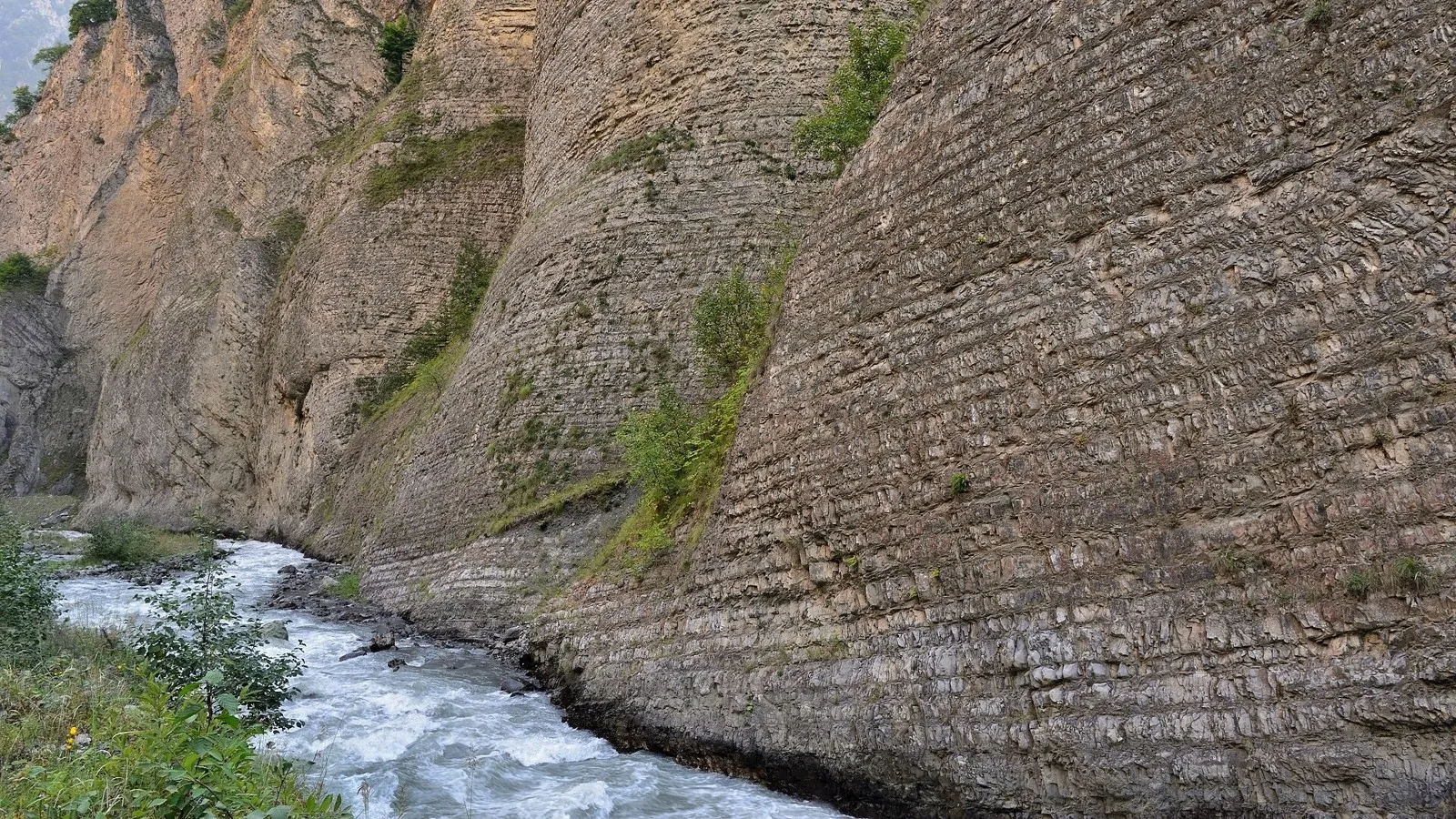 Caucasian trail: North Ossetia (unmarked trail): route photo