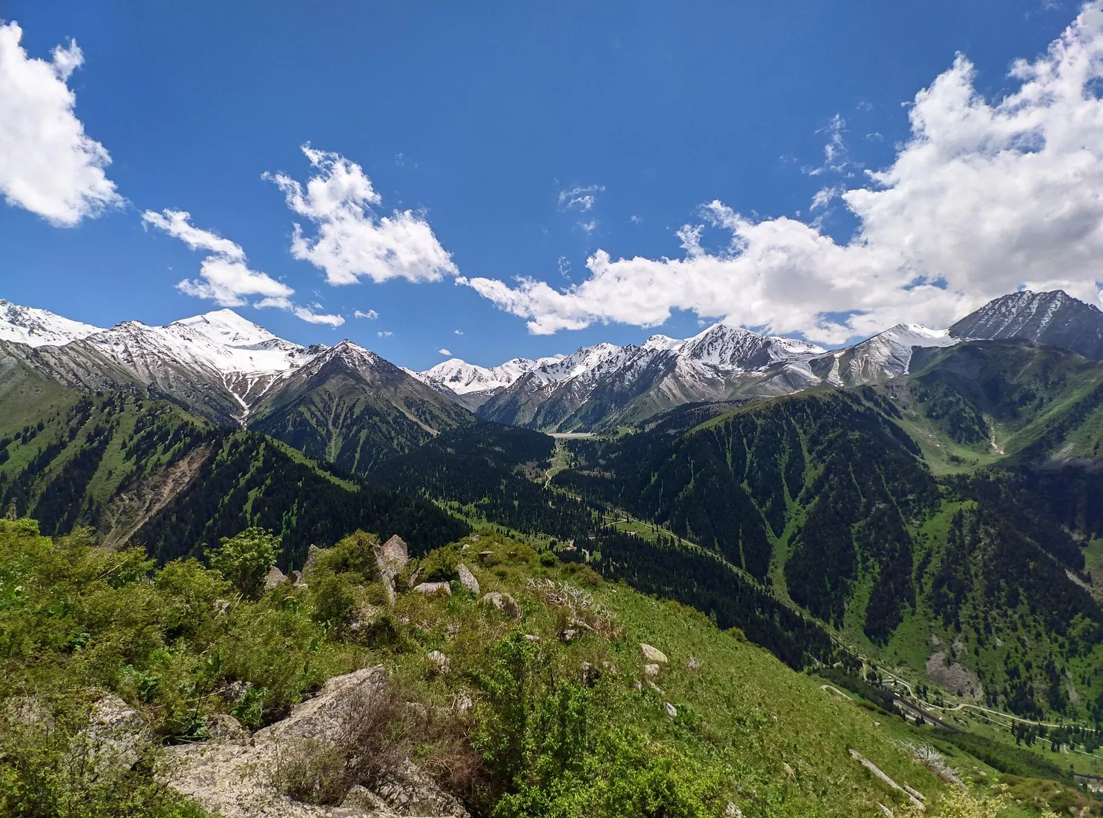 Koltsevoy marshrut: pereval Terisbutak - pik Arel - pereval Maryasheva - pik Tereshkovoy - pereval Tereshkovoy: route photo 4 in Алматы