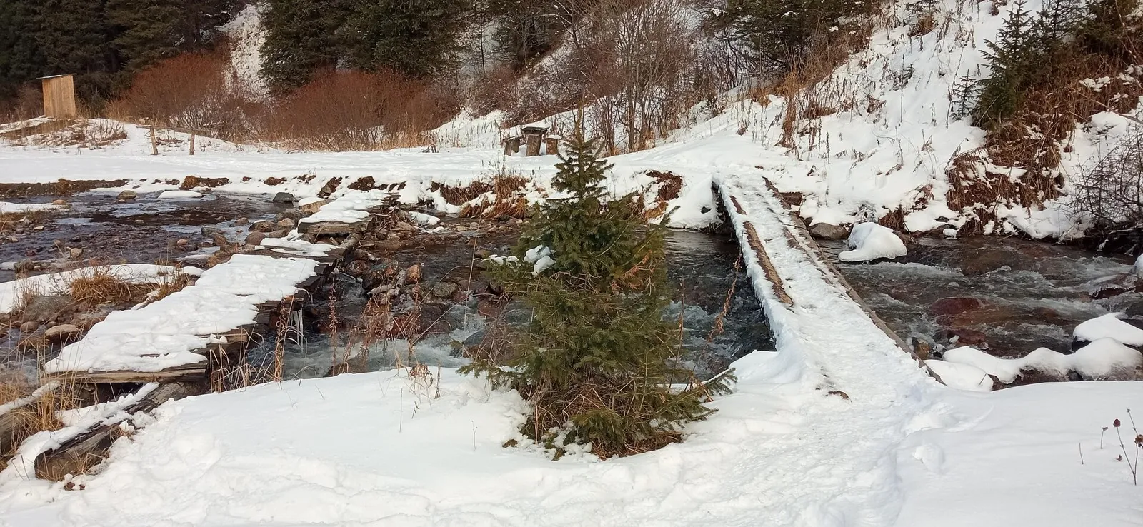 Kairak waterfall: route photo